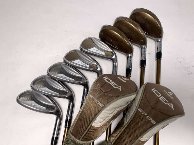 Adams Idea A7 OS Iron Set 4-PW+SW 50g Ladies Graphite Womens RH