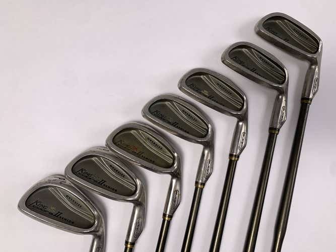 Cobra King Cobra 2 Senior Iron Set 3-PW IQ System Senior Graphite Mens RH