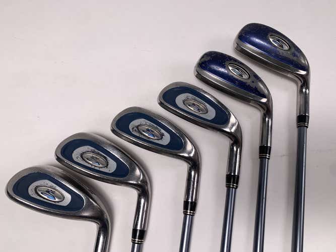 Cobra Transition S Iron Set 6-PW+SW Aldila NV-HL 50 Ladies Graphite Womens RH