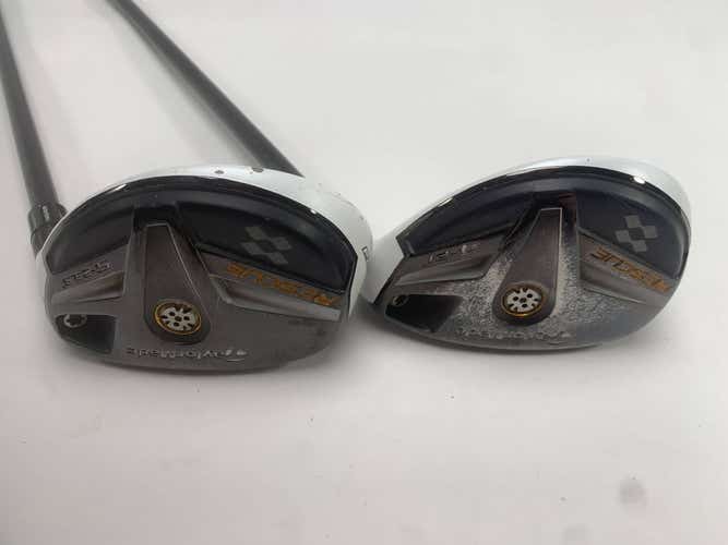 TaylorMade Rescue 11 4 & 5 Hybrid Set 22* 25* Aldila RIP 65g Regular RH READ