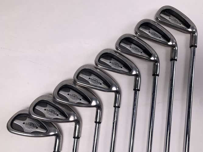 Callaway X-14 Pro Series Iron Set 3-PW Stiff Steel Mens RH +1''