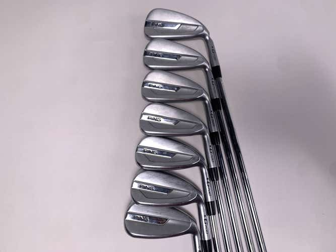 Ping G700 Iron Set 4-PW Black Dot AWT 2.0 Regular Steel Mens RH Oversize Grips