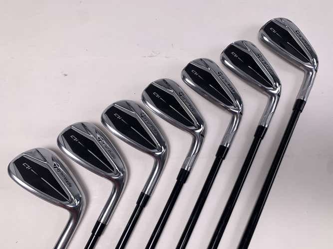 TaylorMade Qi Iron Set 5-PW+AW Fujikura Ventus TR 5-A Senior Graphite Mens RH