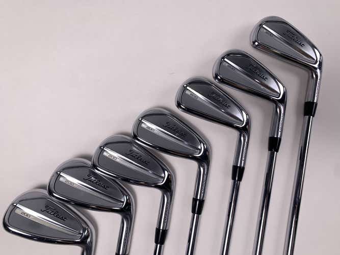 Titleist T200 2023 Iron Set 5-PW+AW True Temper AMT S300 Black Stiff Steel RH