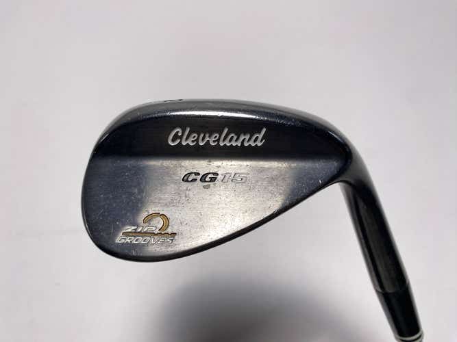 Cleveland CG15 Black Pearl Gap Wedge GW 52* 10 Bounce Traction Wedge RH