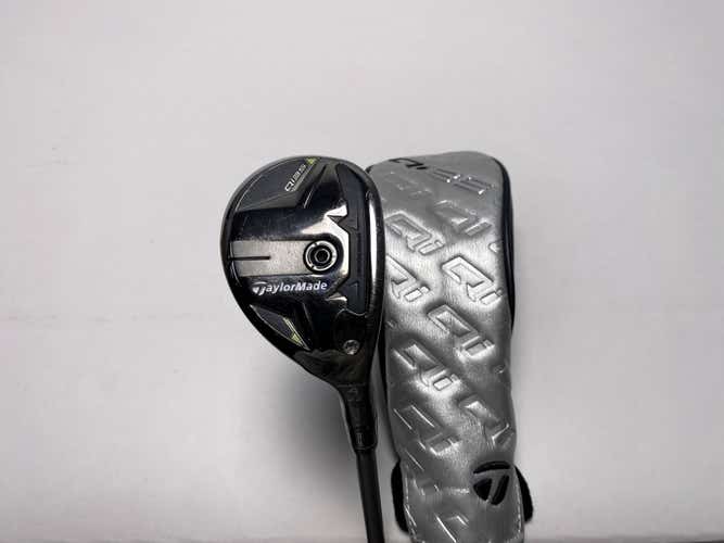 TaylorMade Qi35 Rescue 4 Hybrid 22* Fujikura Air Speeder 50g Senior Mens RH HC