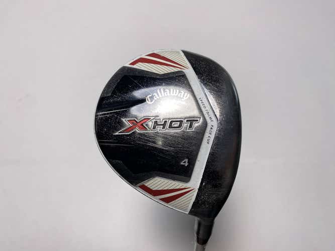 Callaway X Hot 2013 4 Fairway Wood 17* Project X PXv Senior Graphite Mens RH