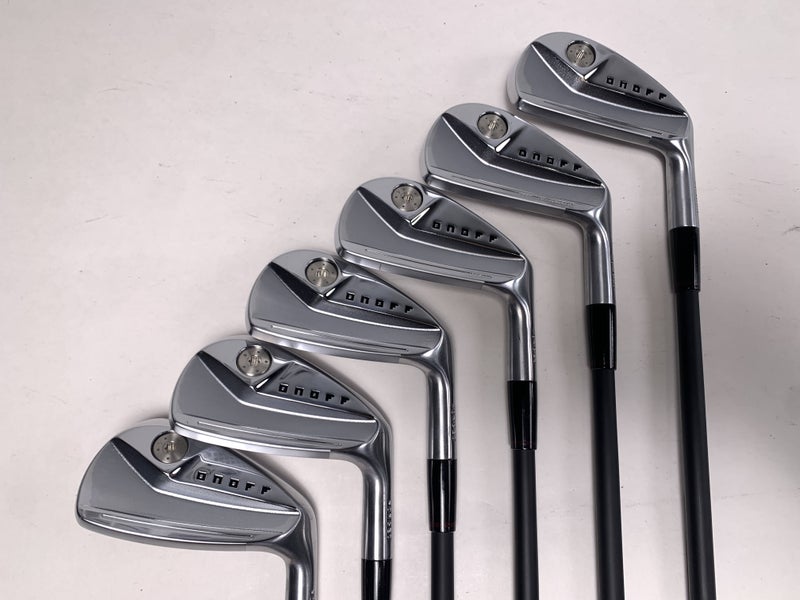 OnOff 2024 Forged Kuro Iron Set 5-PW Daiwa CBT: 624 Stiff Graphite Mens RH