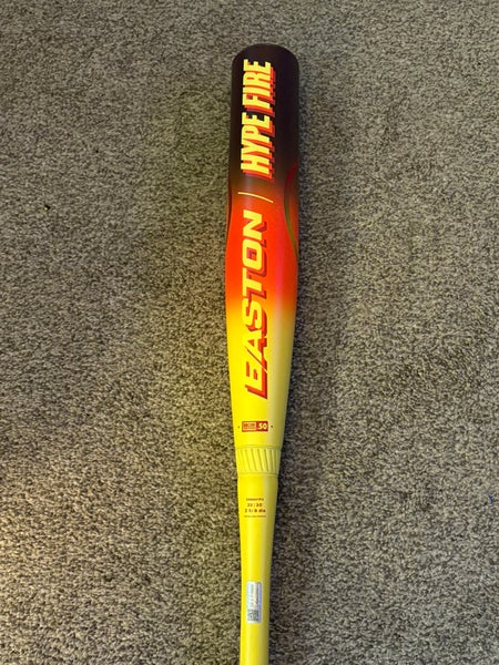 New condition 2026 Easton Hype Fire Composite bbcor (-3) 33" ROLLED w/ new lizard skin