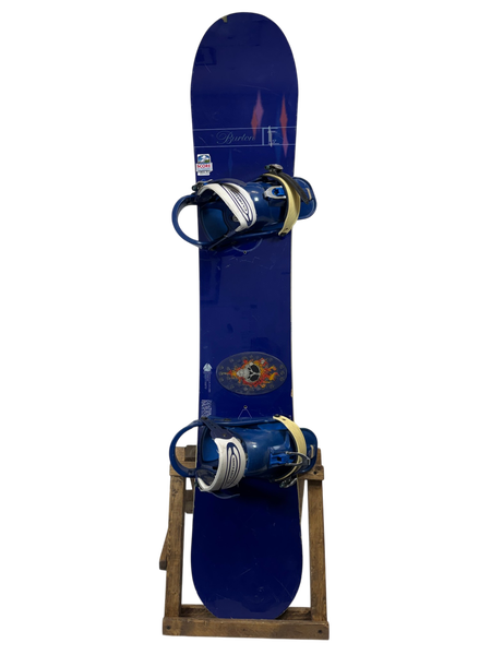 157cm Burton Project Snowboard W/ Burton Custom Bindings