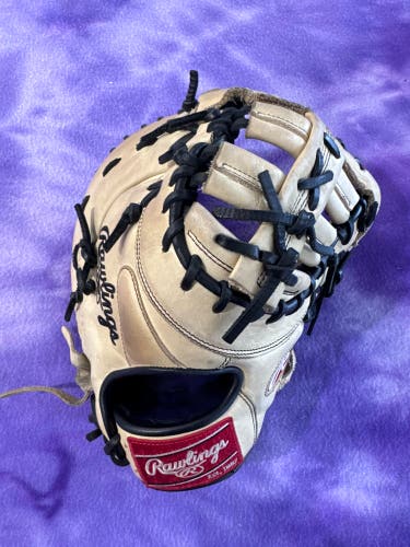 Brown Rawlings Gold Glove Elite RH First Base Baseball Glove 13" (Used)