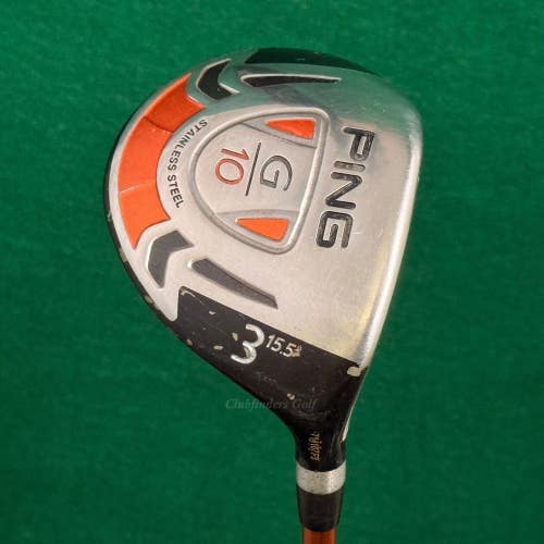 Ping G10 Fairway 15.5 3 Wood Factory TFC 129F Graphite Stiff