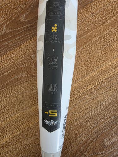 2025 Rawlings Icon Composite USSSA Certified Bat (-5) 27 oz 32" (Used)