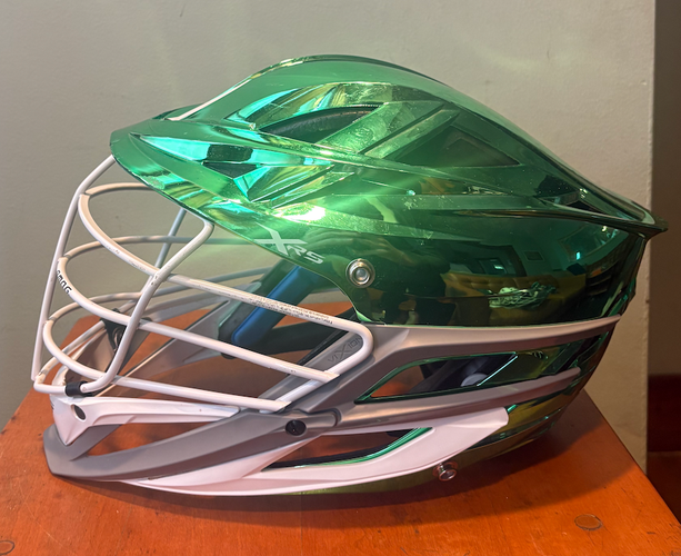 Chrome Green Cascade XRS Helmet (Used)