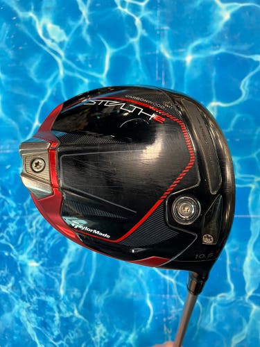 TaylorMade Stealth 2 Driver Right Handed Stiff Flex 10.5 Loft (Used)