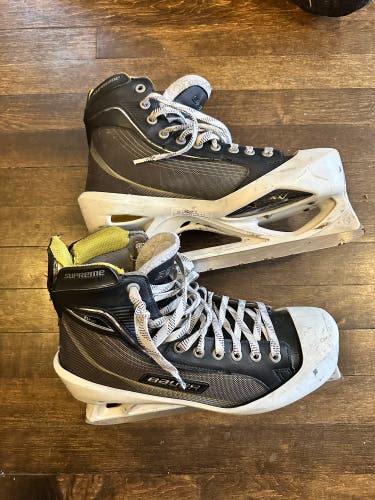 2010 Bauer Supreme One80 Hockey Goalie Skates Regular Width 12 (Used)