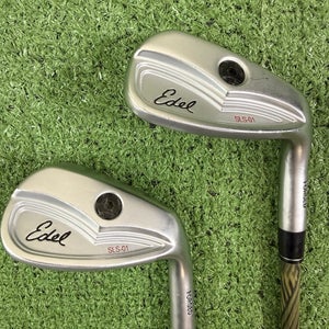 Edel SLS-01 Same Length One Wedge Set GW SW Paderson Kinetixx Senior 10 Flex