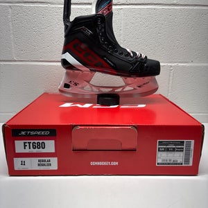 New!! 2023 CCM JetSpeed FT680 Hockey Skates Regular Width 11
