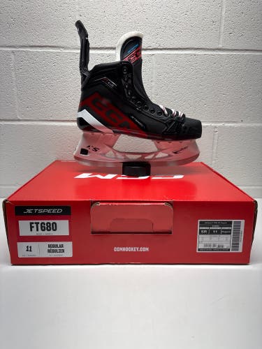 New!! 2023 CCM JetSpeed FT680 Hockey Skates Regular Width 11
