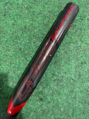 Black 2024 Easton Ghost Advanced Composite Bat (-10) Composite 23 oz 33" (Used)