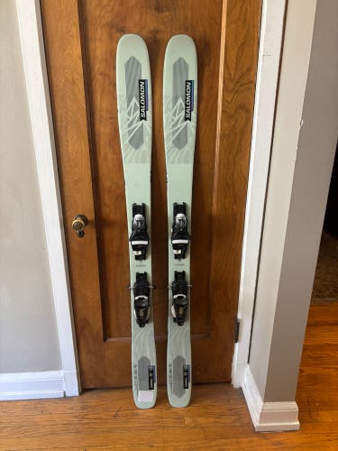 Salomon QST Lumen 98 160cm with Adjustable Look Dual 12 GripWalk Bindings