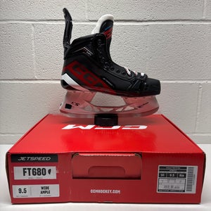 New!! 2023 CCM JetSpeed FT680 Hockey Skates Wide Width 9.5