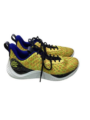 Used Under Armour CURRY Basketball Shoes M Yellow Senior 8 11347-S000264494