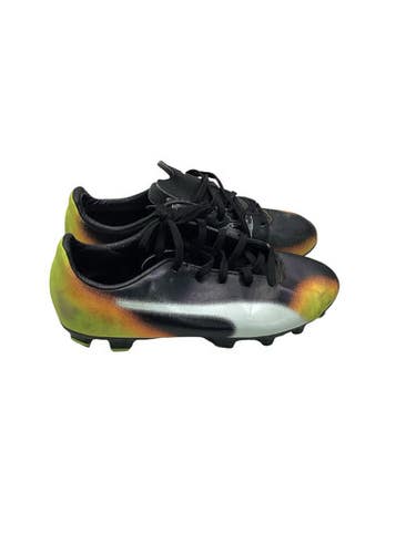 Used Puma SPEEDTRACK Soccer Cleats Black Junior 02.5 11347-S000264473
