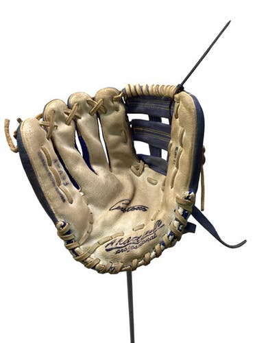 Used 11 INCH BB GLOVE BB/SB Glove LH Throw Royal Blue And White 11" 11347-S000264469
