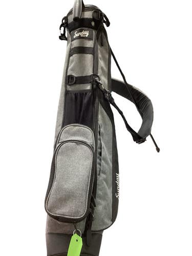 Used SUNDAY 2 WAY BAG Mens Stand Bag Grey 11347-S000264447