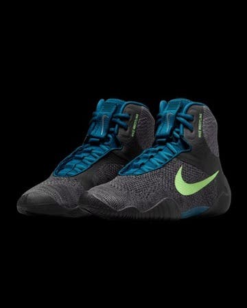 Nike Tawa Wrestling Shoe CI2952 004 Blue Black Anthracite Sz Mens 7.5 / Womans 9