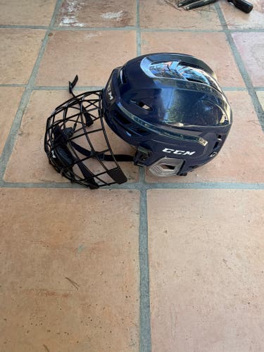 Small CCM Tacks 210 Helmet Pro Stock (Used)