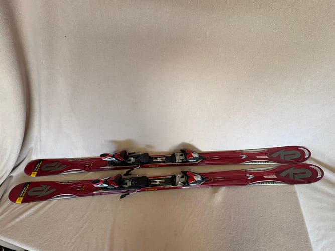 All Mountain 167 cm K2 Apache Stryker Skis With Bindings (Used)