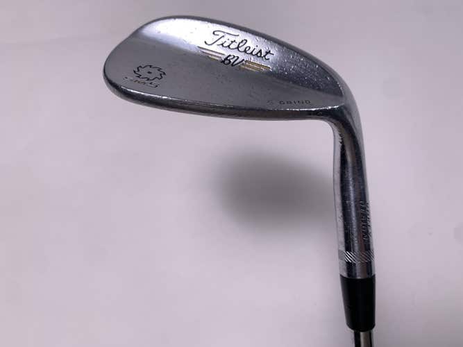 Titleist Vokey SM5 Tour Chrome Sand Wedge SW 56* 10 Bounce S-Grind Wedge RH