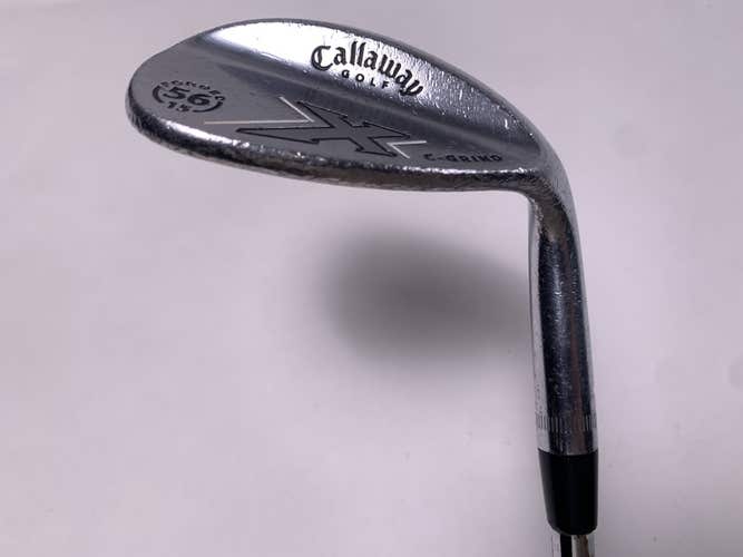 Callaway X Forged Chrome Sand Wedge SW 56* 15 Bounce Wedge Steel Mens RH