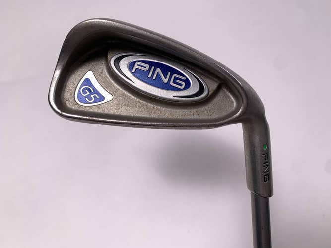Ping G5 Single 4 Iron Green Dot 2* Up TFC 100 I Regular Graphite Mens RH