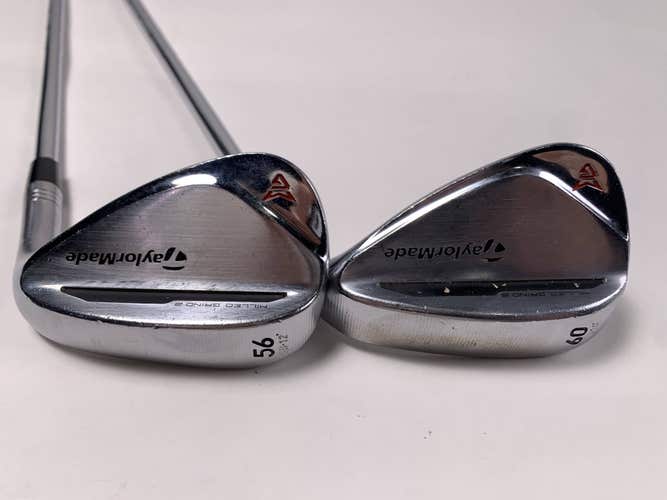 TaylorMade Milled Grind 2 Chrome Wedge Set 56* 12 | 60* 10 DG S200 Stiff RH