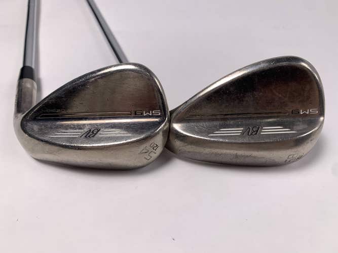 Titleist Vokey SM9 Brushed Steel Wedge Set 54* 12 | 58* 10 Wedge Steel Mens RH