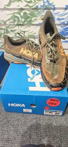 HOKA SPEEDGOAT 6 MENS TRAIL RUNNING SHOE SIZE 12.5 WIDE (2E)