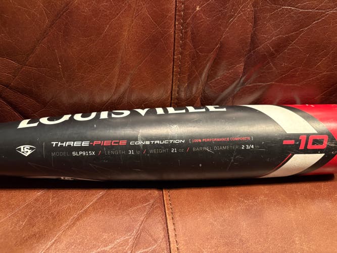 Louisville Slugger -10 3 piece composite