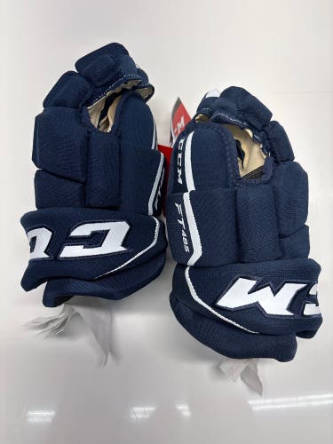New!! CCM JetSpeed FT485 Gloves 12" Navy Blue