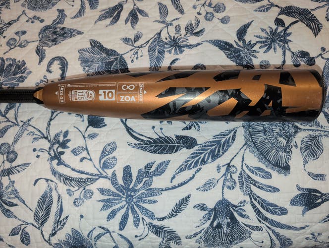 DeMarini Zoa Composite USSSA Certified Bat (-10) 19 oz 29" (Used)