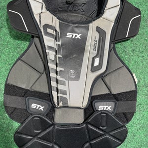 Black Medium Adult STX Shield 400 Chest Protector (Used)