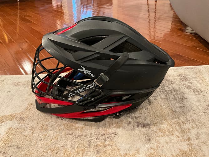 Matte black Cascade XRS Helmet (Used) Send offers plz. Willing to negotiate!