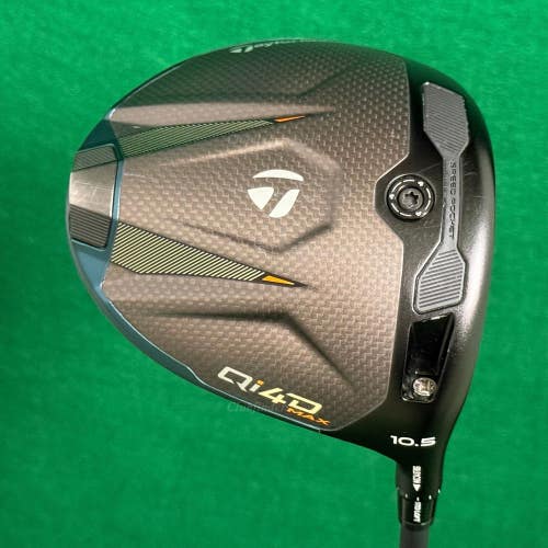 TaylorMade 2026 Qi4D Max 10.5 Driver REAX MR50 Blue Graphite Seniors w/ HC