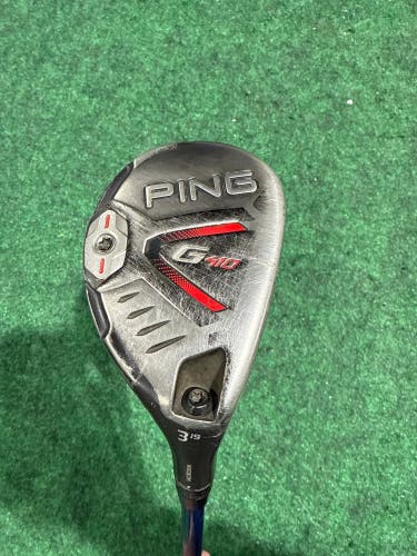 Men's Ping G410 3 Hybrid RH (Stiff) | Project X HC1 Shaft (Used)