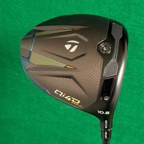TaylorMade 2026 Qi4D Max 10.5 Driver REAX LR60 White Graphite Extra Stiff w/ HC