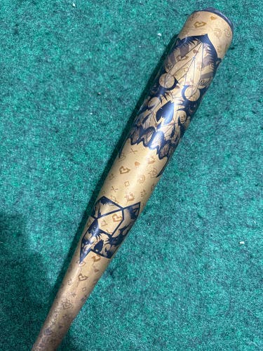 2023 DeMarini Voodoo One Alloy Bat BBCOR Certified (-3) Alloy 27 oz 30" (Used)