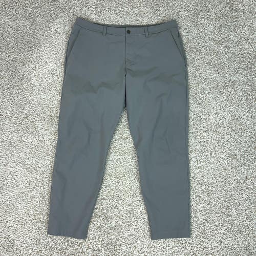 Lululemon Pants Mens 36x28 Gray Chino Golf ACB Trouser Casual Comfort Classic