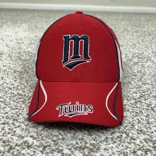 Minnesota Twins Hat Cap Strap Back Mens One Size Red Navy MLB Baseball '47 Sport